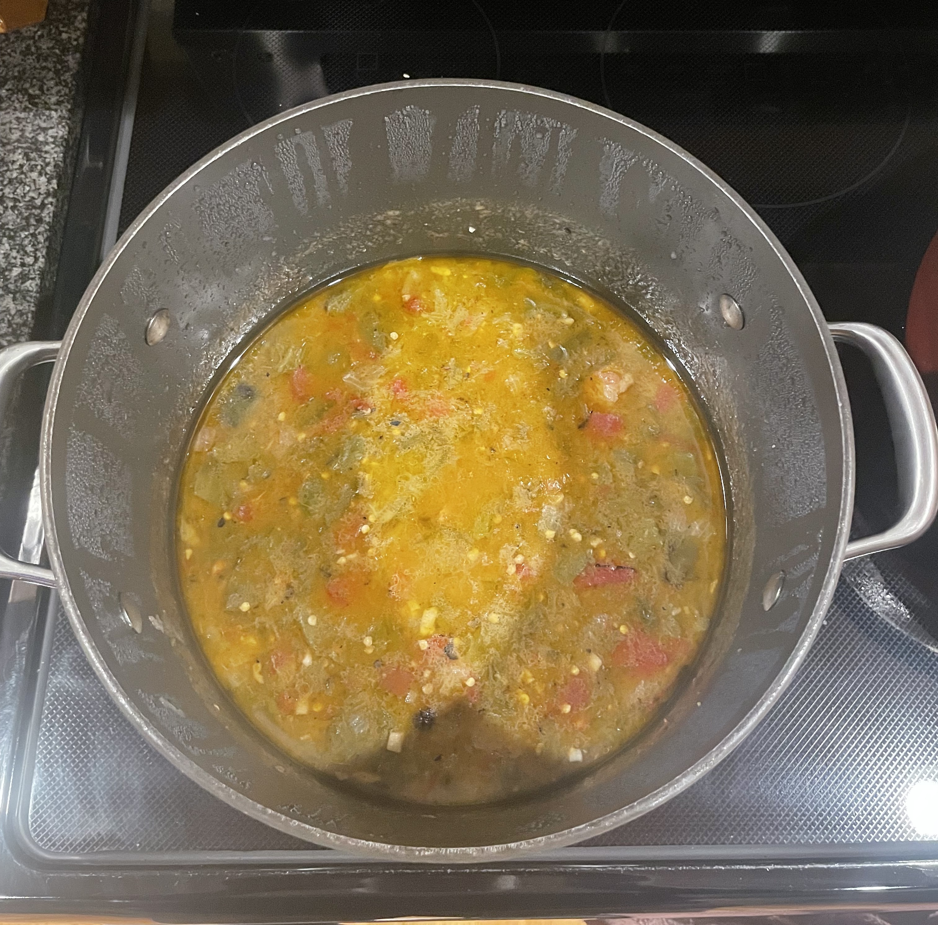 Local green chile